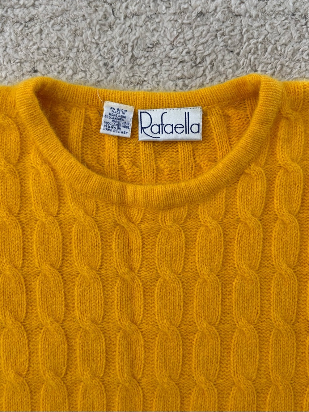 Vintage Rafaella Angora Swearer